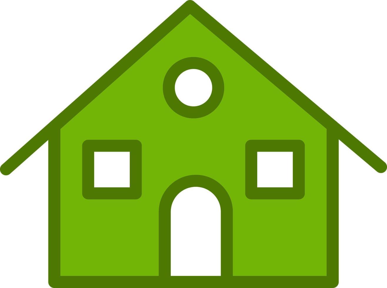 huis vector pictogram