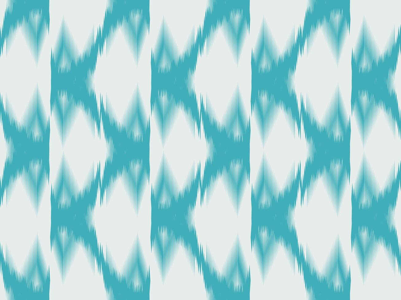 ikat patroon borduren stijl vector