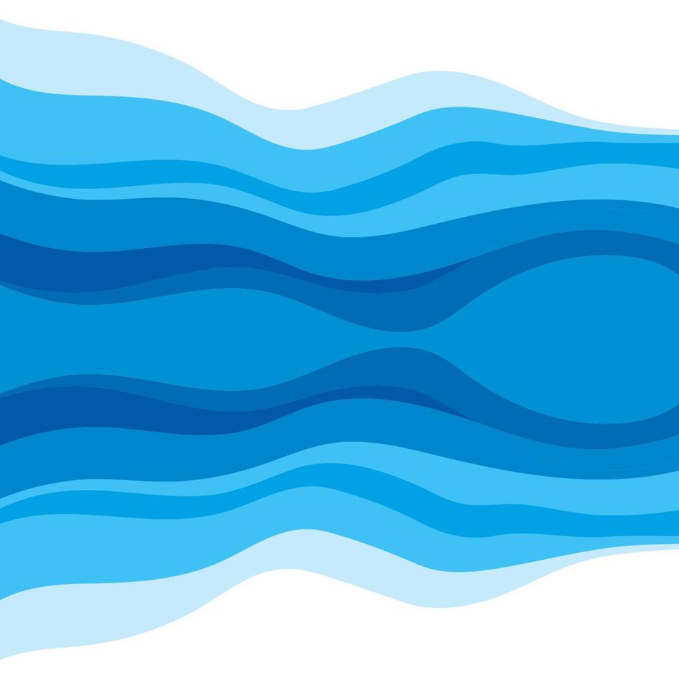 abstracte water golf ontwerp achtergrond vector