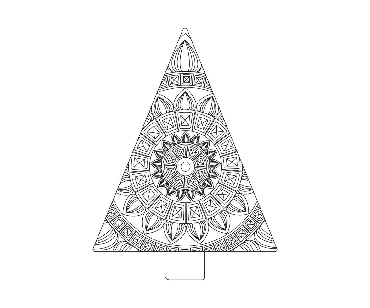 vrij Kerstmis boom vector