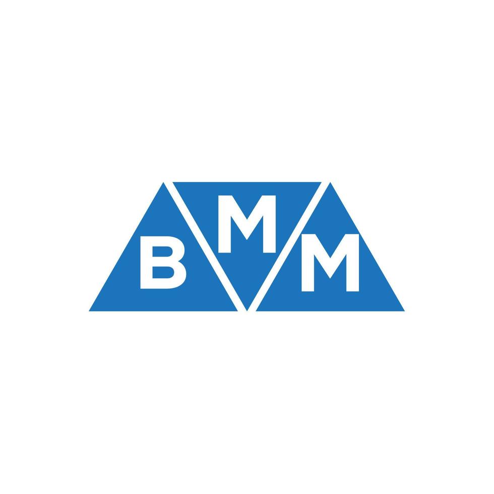 mbm abstract eerste logo ontwerp Aan wit achtergrond. mbm creatief initialen brief logo concept. vector