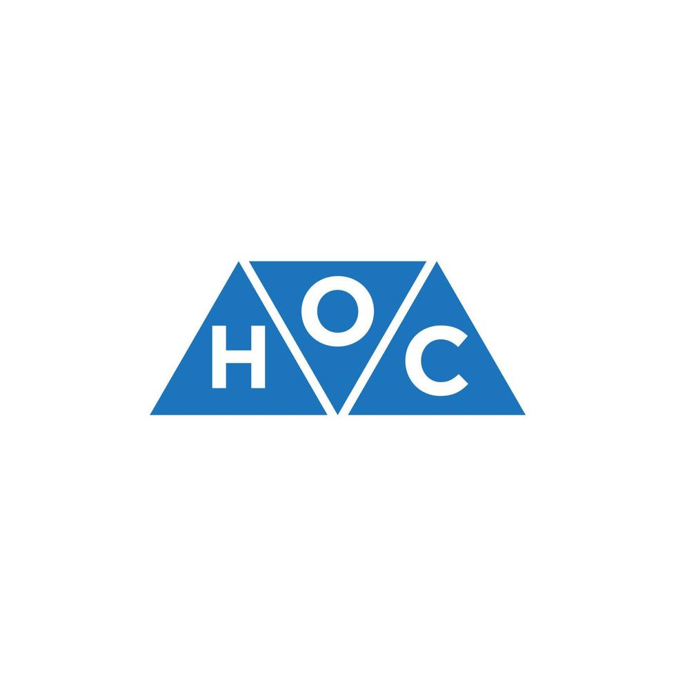 ohc abstract eerste logo ontwerp Aan wit achtergrond. ohc creatief initialen brief logo concept. vector