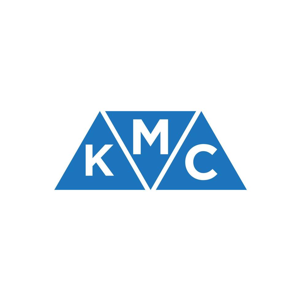 mkc abstract eerste logo ontwerp Aan wit achtergrond. mkc creatief initialen brief logo concept. vector