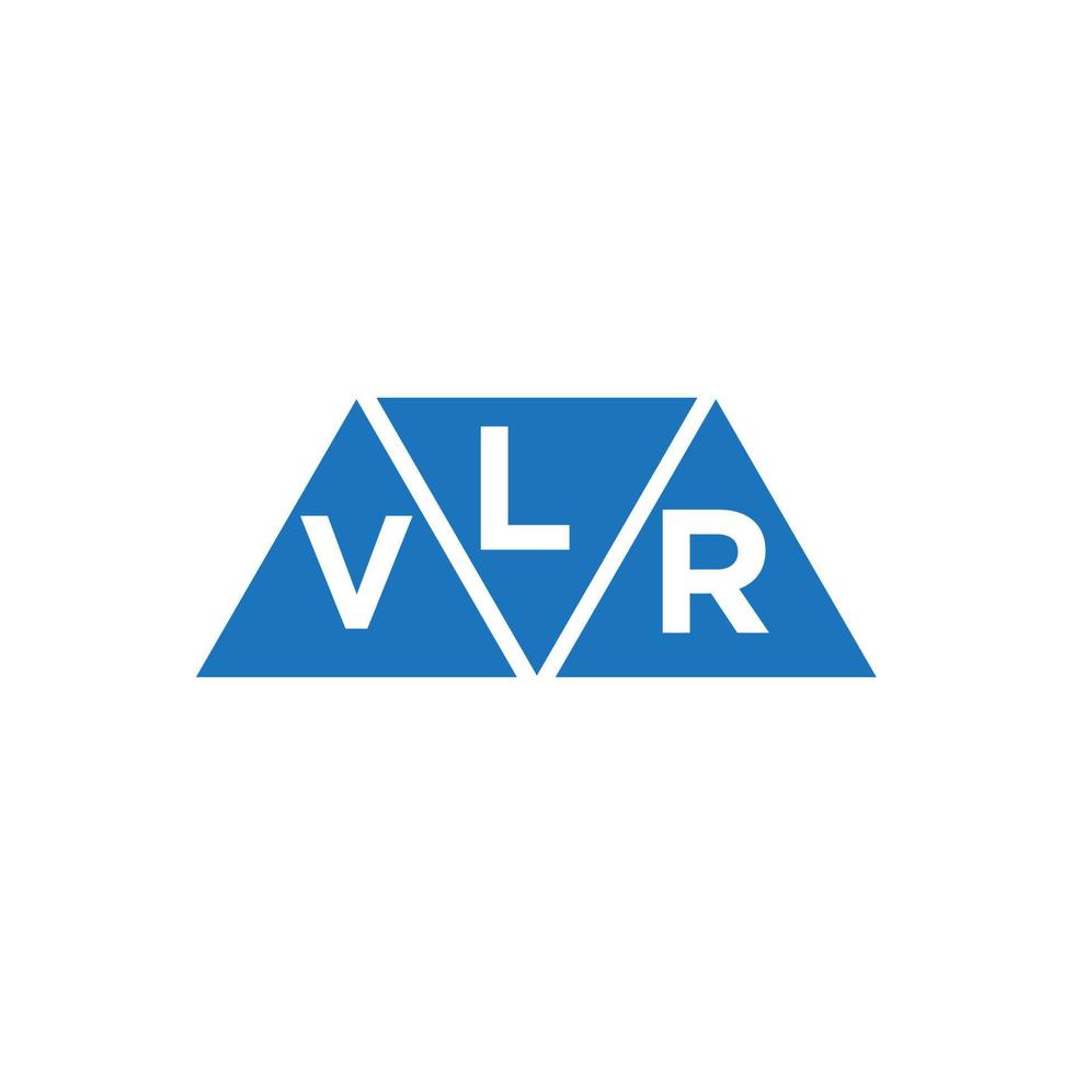 lvr abstract eerste logo ontwerp Aan wit achtergrond. lvr creatief initialen brief logo concept. vector