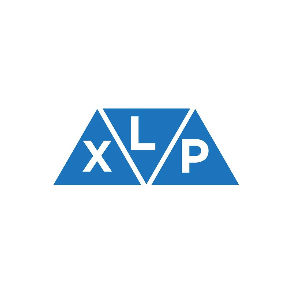 lxp abstract eerste logo ontwerp Aan wit achtergrond. lxp creatief initialen brief logo concept. vector