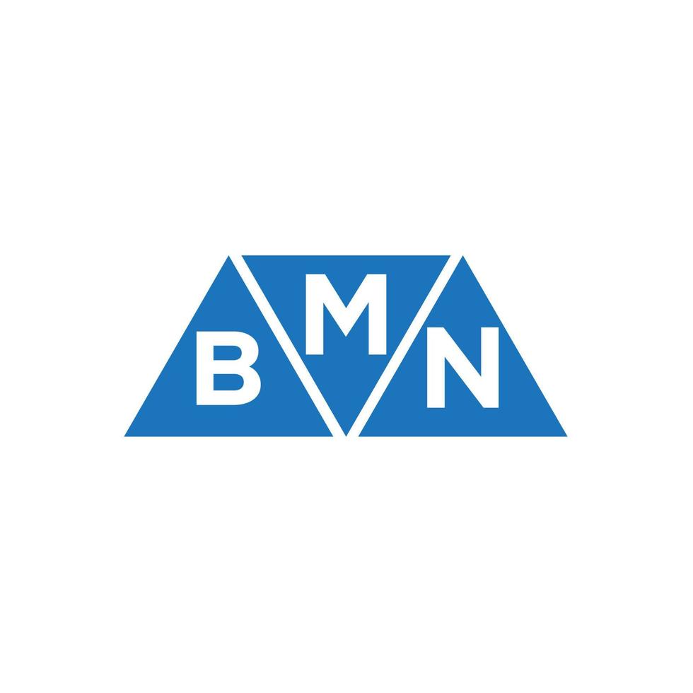 mbn abstract eerste logo ontwerp Aan wit achtergrond. mbn creatief initialen brief logo concept. vector