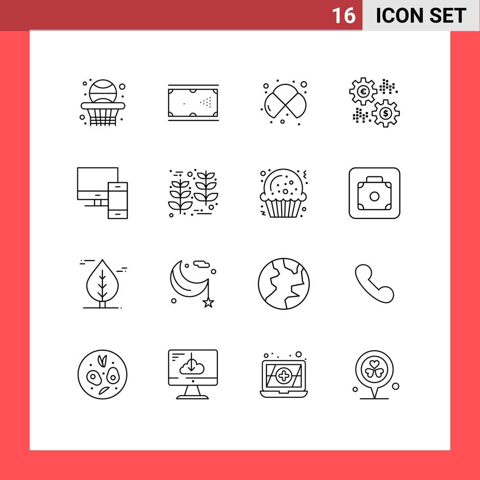 16 gebruiker koppel schets pak van modern tekens en symbolen van tarief geld zwembad interesseren studie bewerkbare vector ontwerp elementen