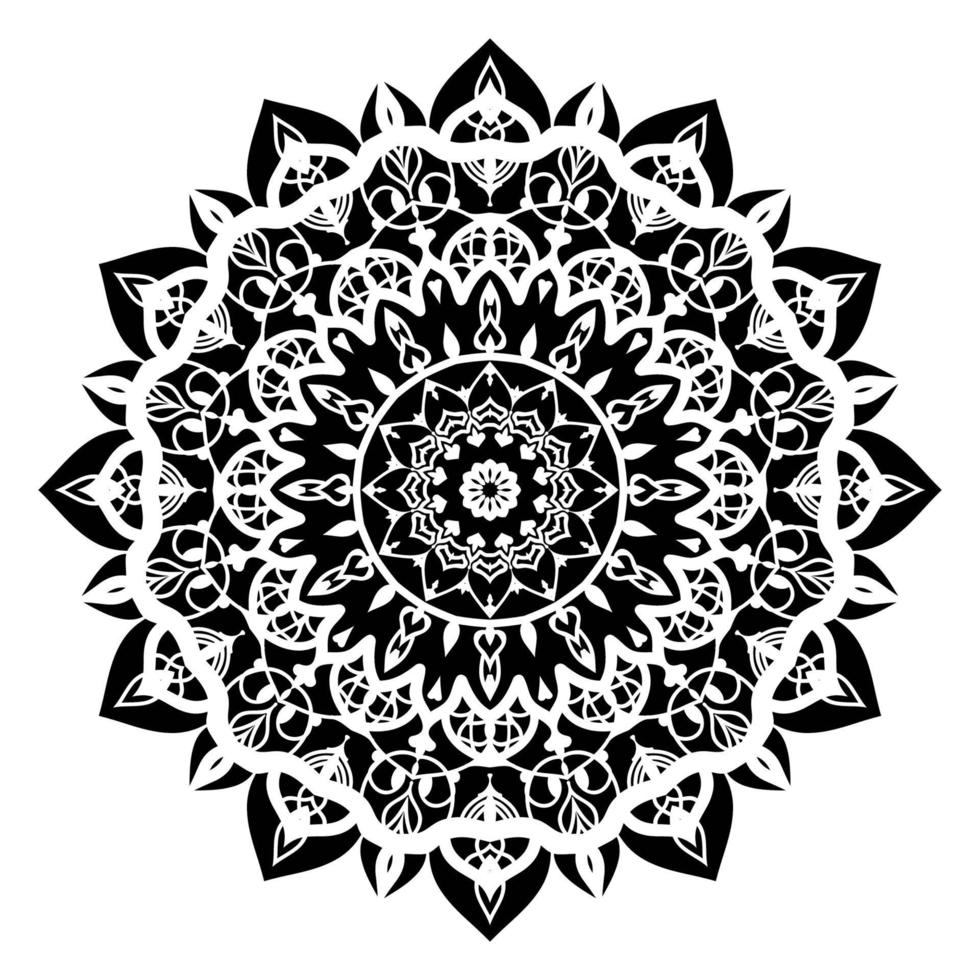 luxe mandala-ontwerp vector