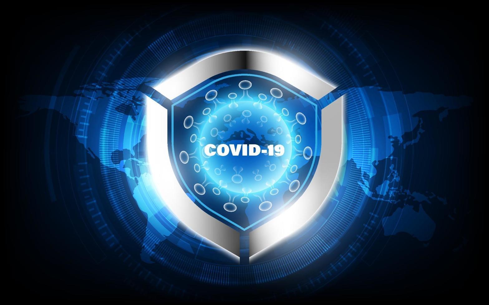 coronavirusziekte covid-19 infectie medisch wereldwijd preventieconcept. vector