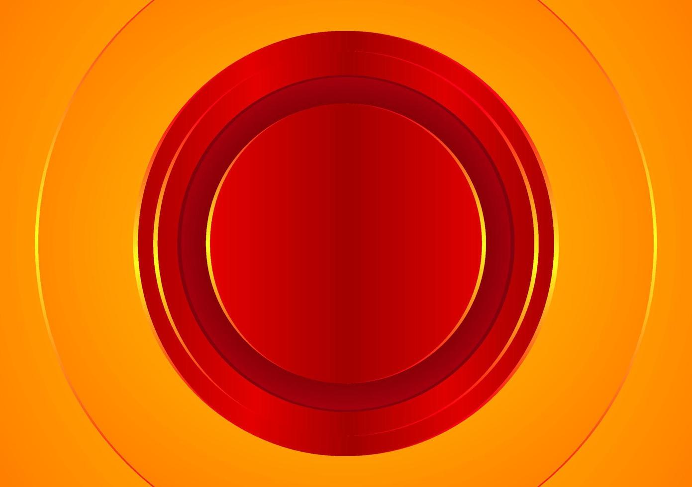 dynamisch abstract achtergrond met rood cirkels vector