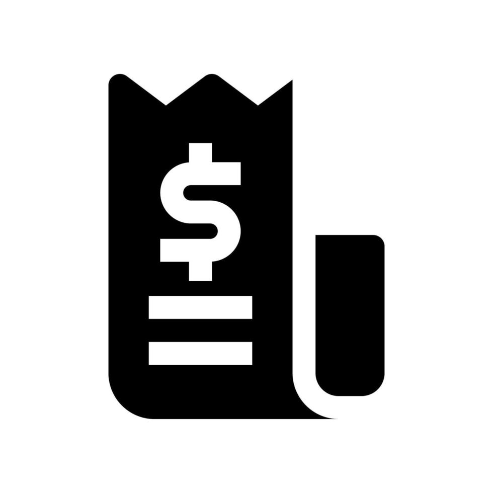 Bill icoon voor uw website, mobiel, presentatie, en logo ontwerp. vector