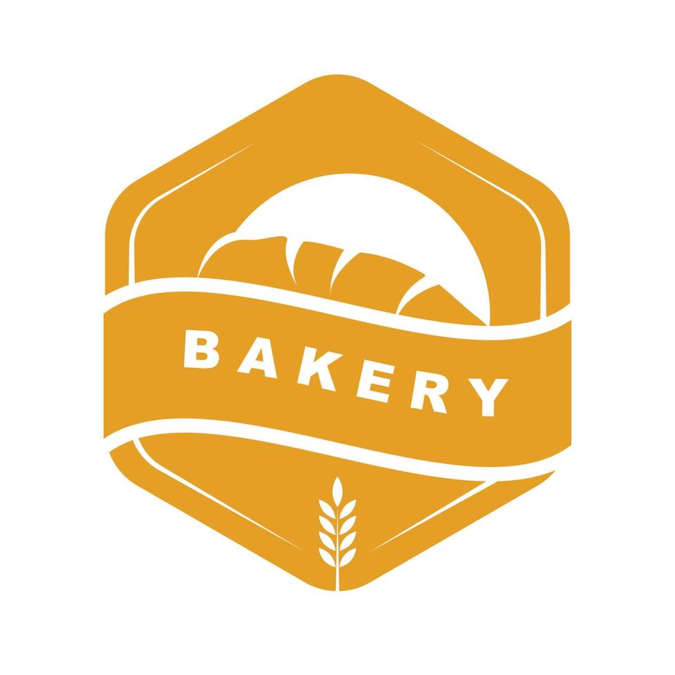 bakkerij logo sjabloon vector illustratie