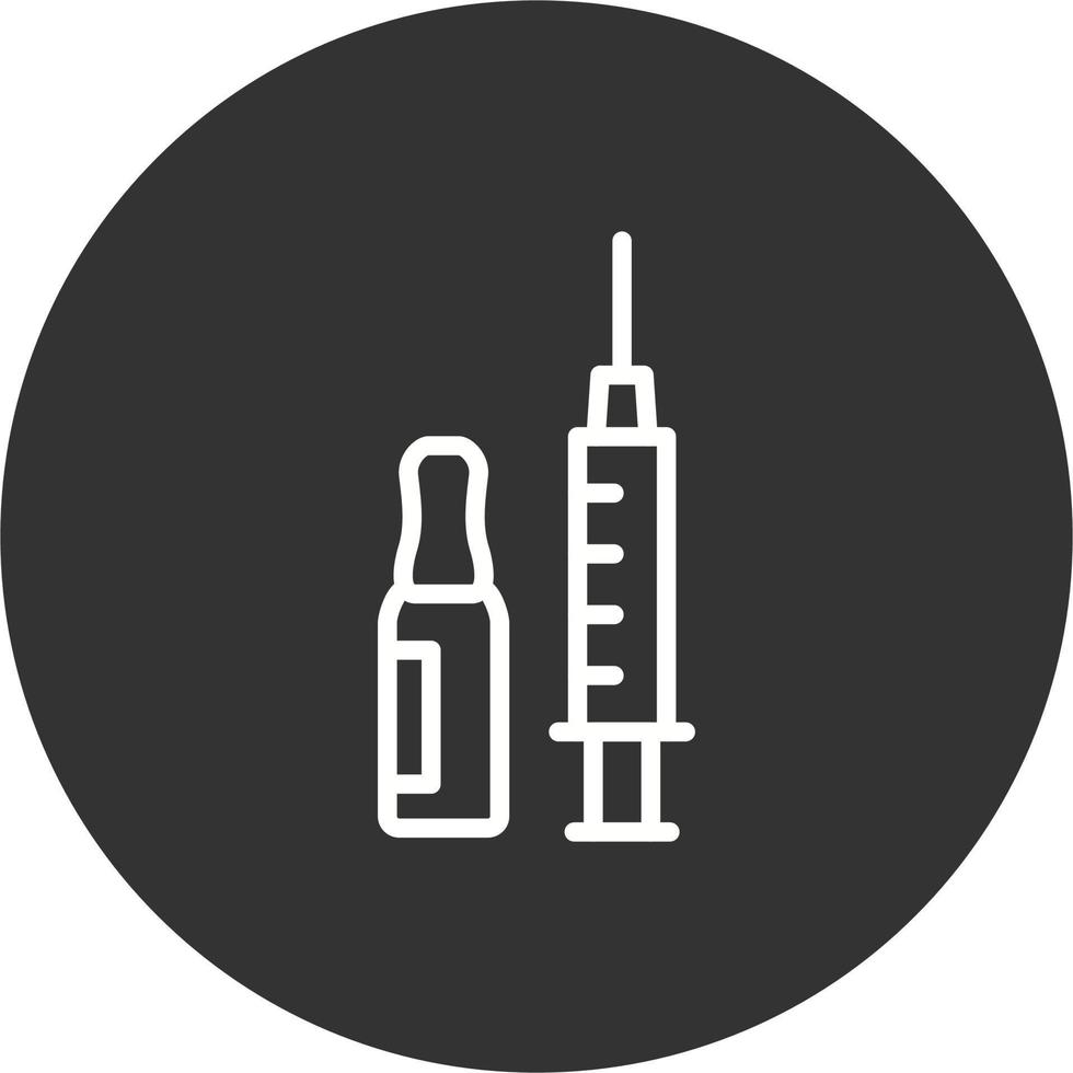 injectie vector icon