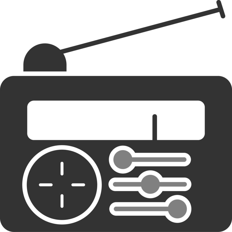 radio vector pictogram