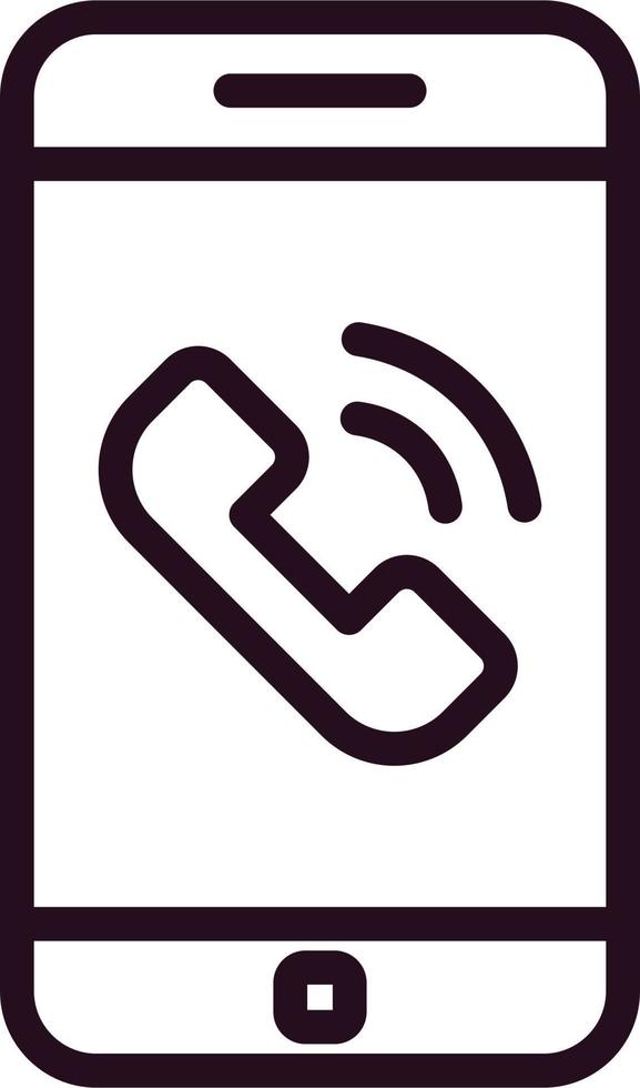 telefoongesprek vector pictogram