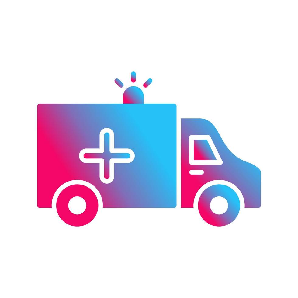 ambulance vector pictogram