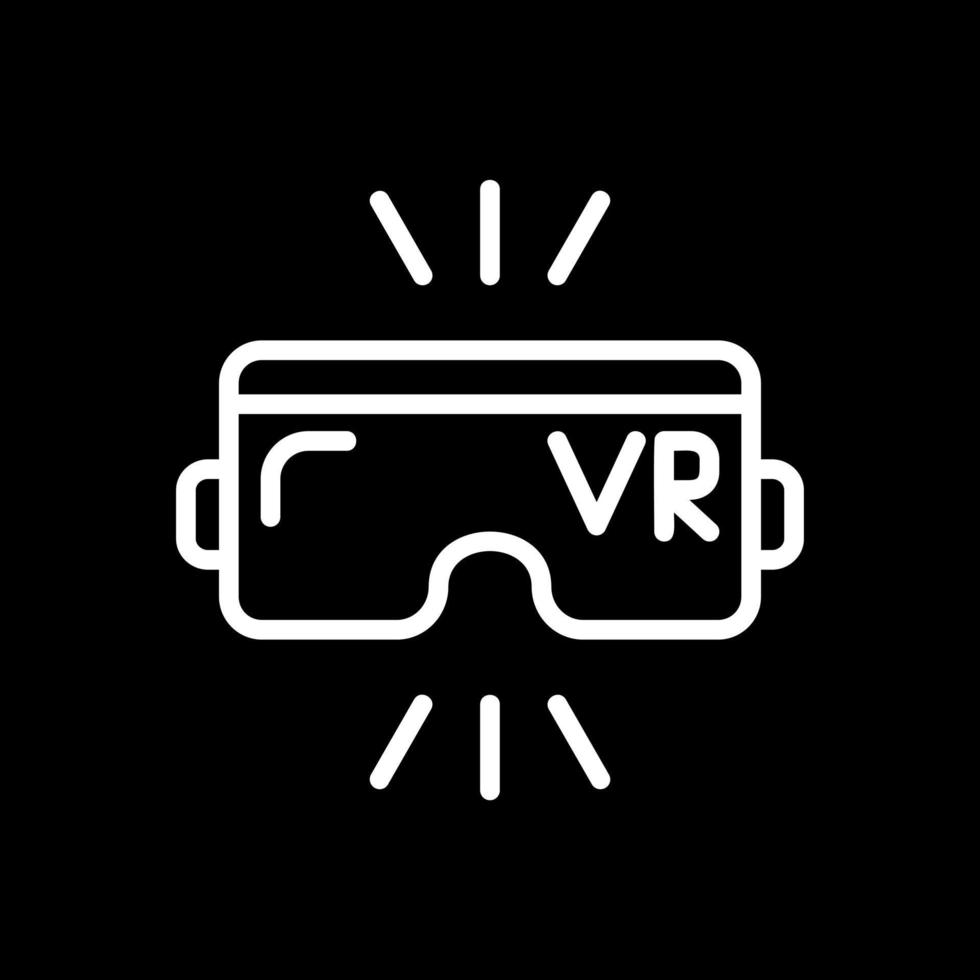 virtueel realiteit vector icoon ontwerp
