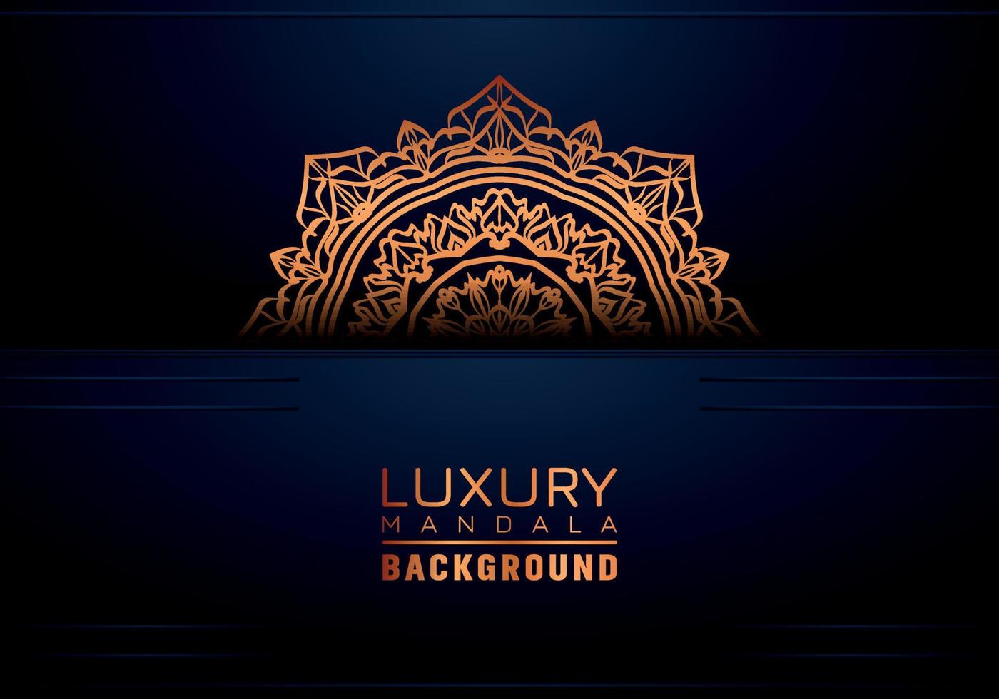 luxe sier- mandala achtergrond, arabesk stijl vector