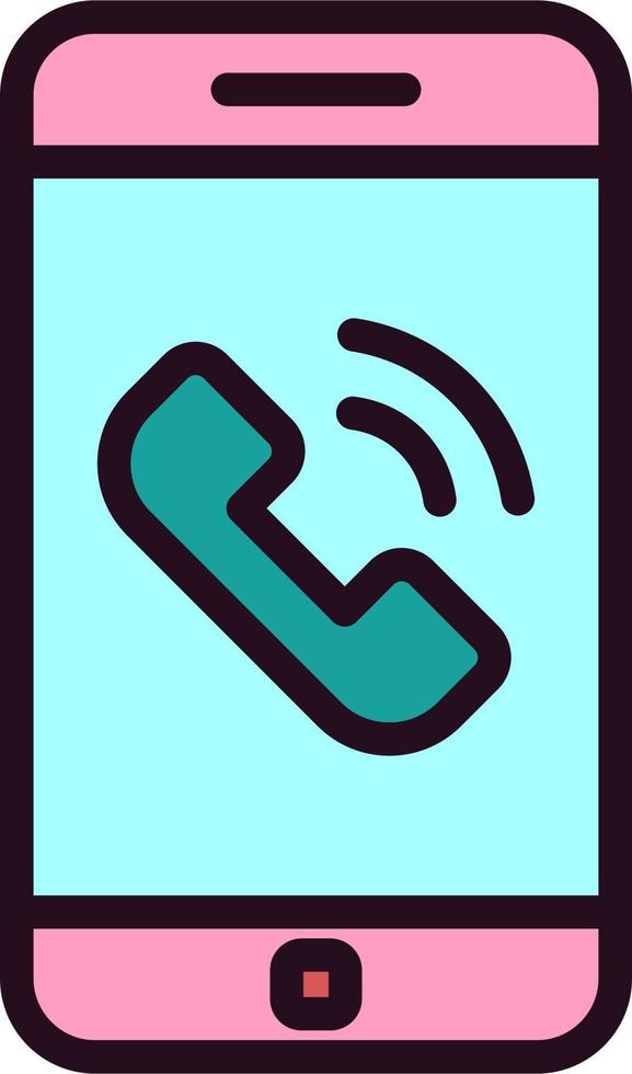 telefoongesprek vector pictogram