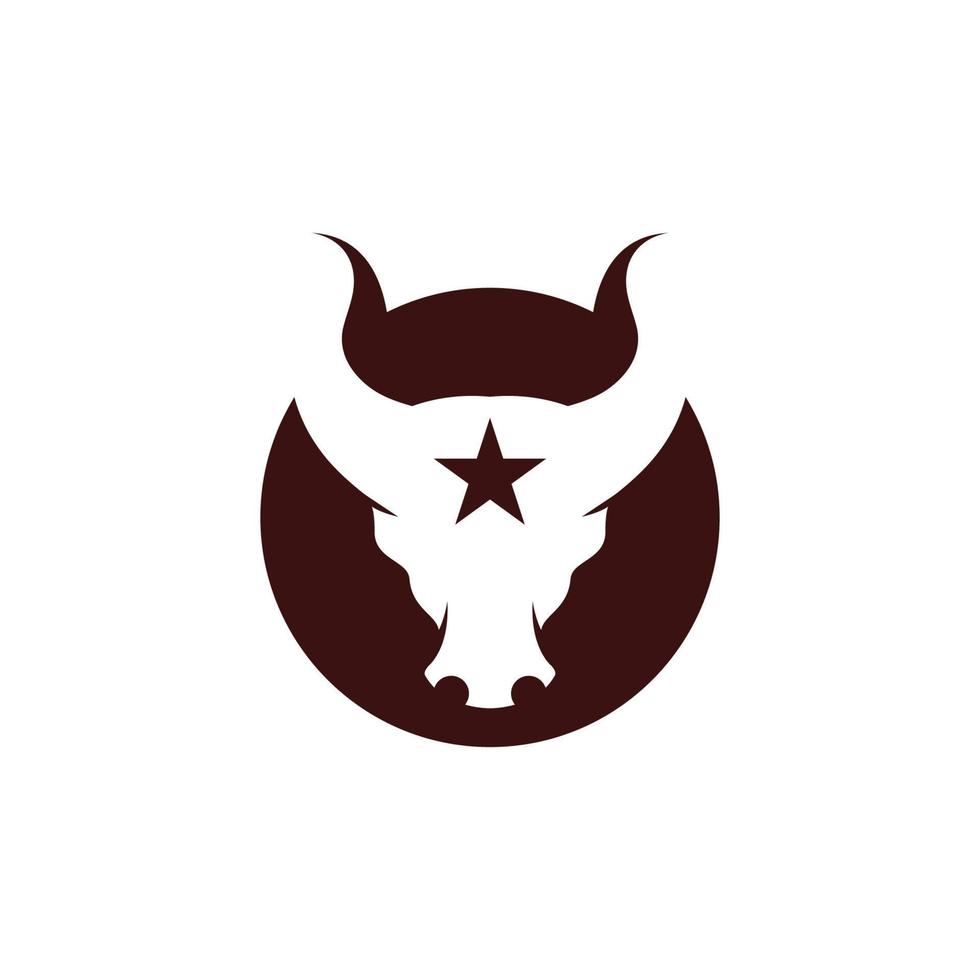 taurus logo sjabloon vector pictogram illustratie ontwerp