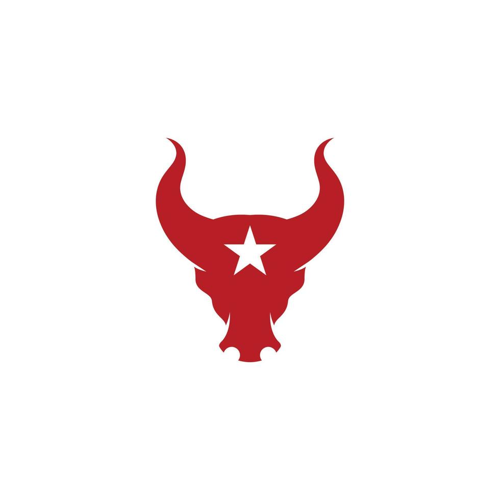 taurus logo sjabloon vector pictogram illustratie ontwerp