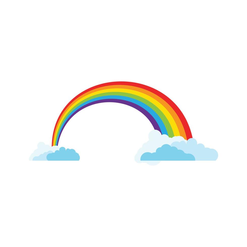 regenboog sjabloon vector