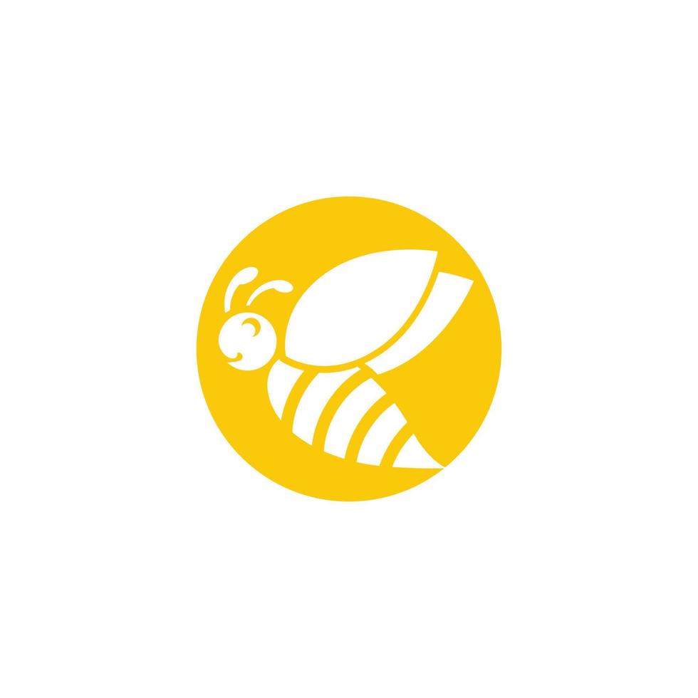 bij logo sjabloon vector icoon