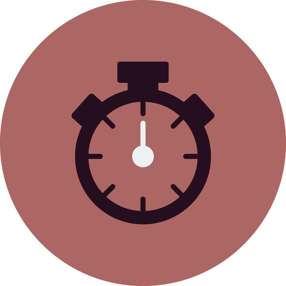 stopwatch vector pictogram