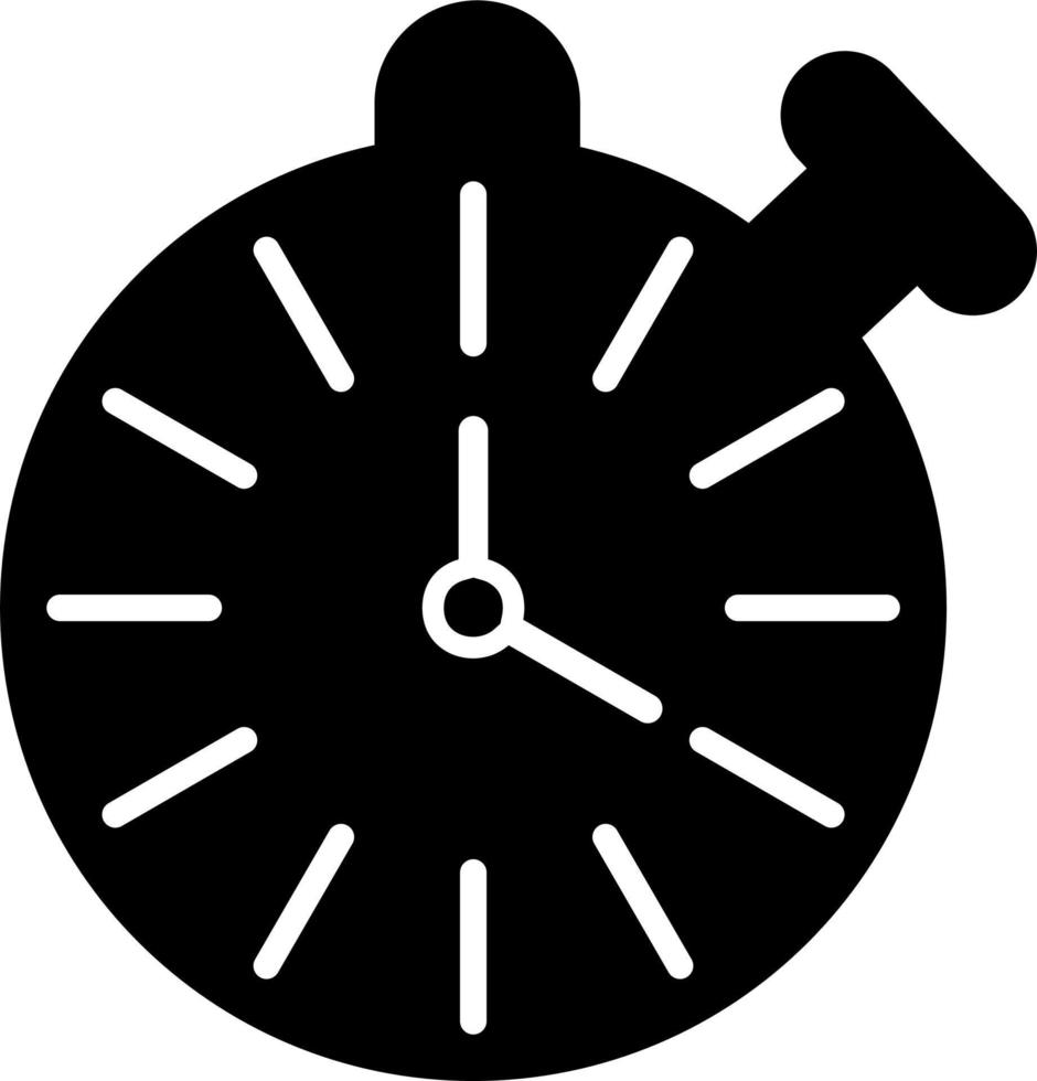 stopwatch vector pictogram