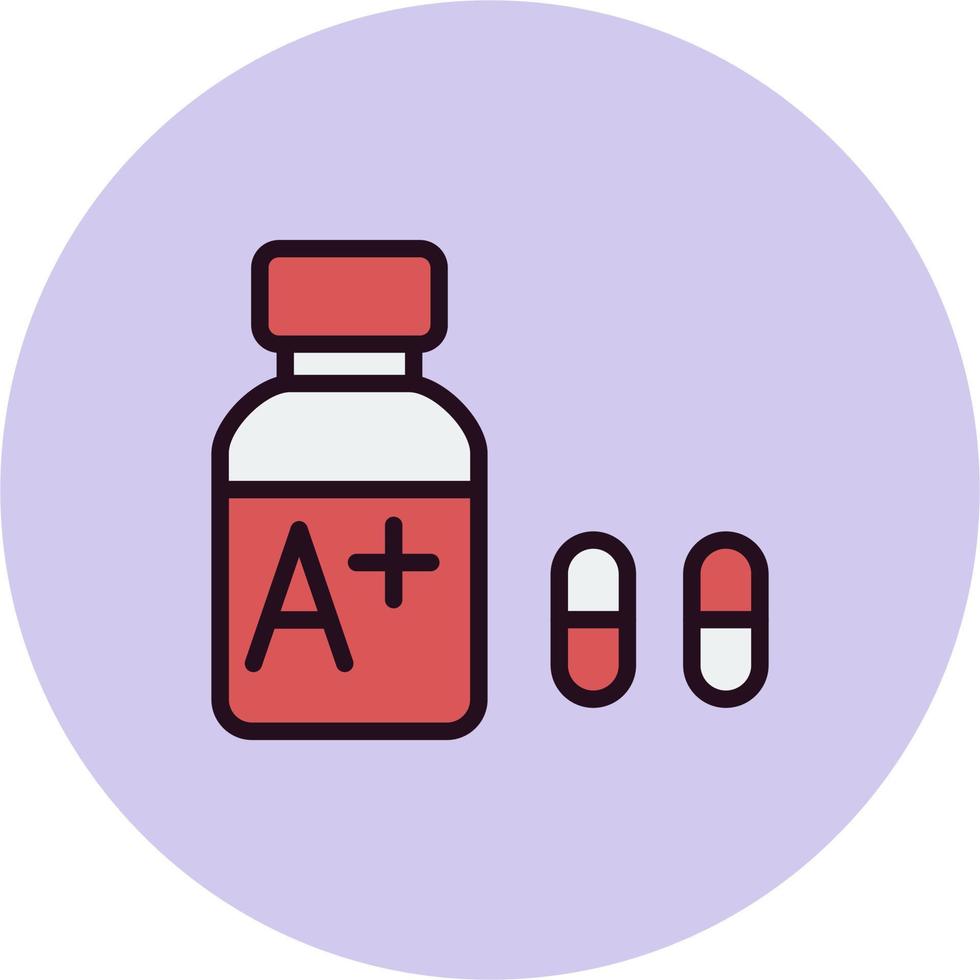 vitamines vector icoon