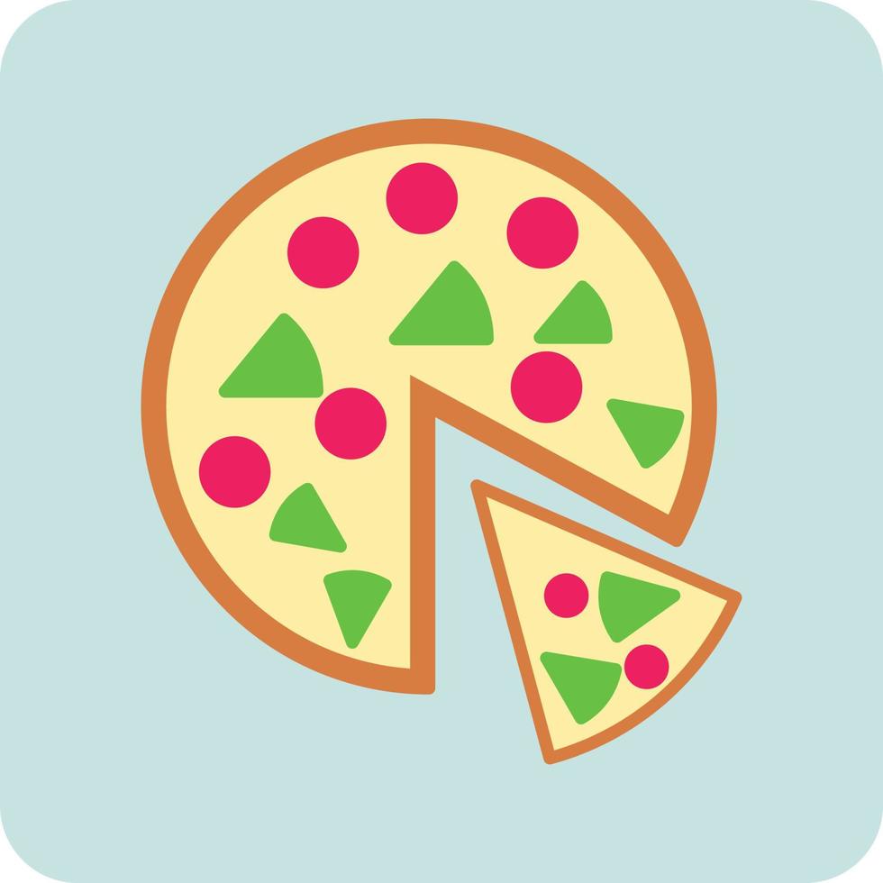 pizza vector icoon