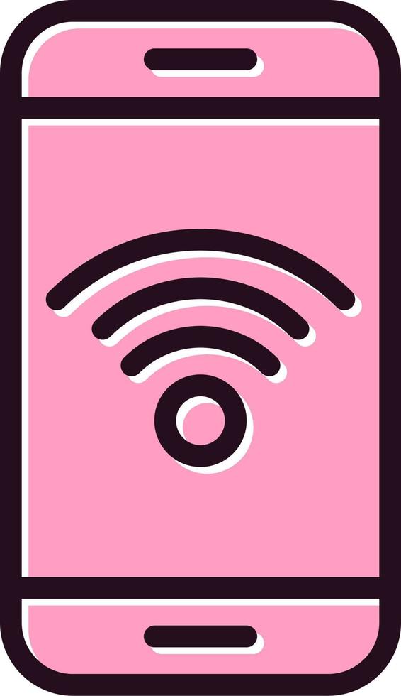 Wifi signaal vector icoon