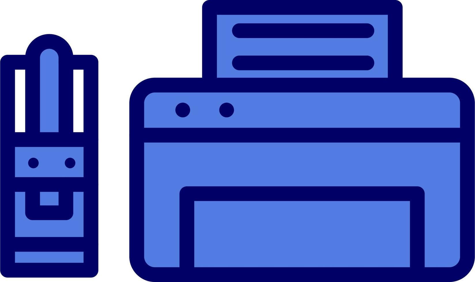 teleprinter vector icoon