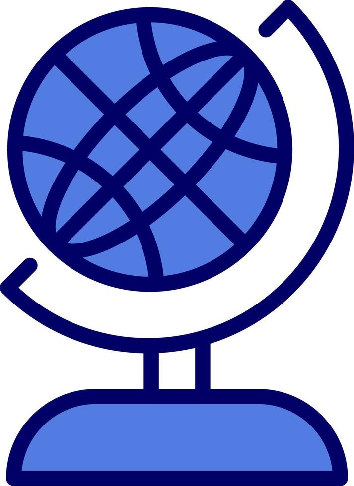 wereldbol vector pictogram