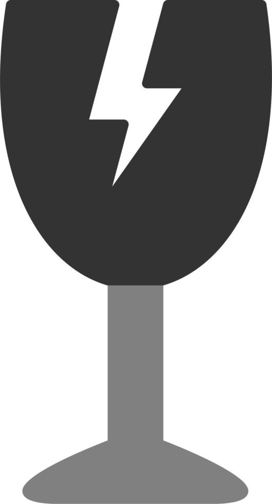 breekbare vector icon