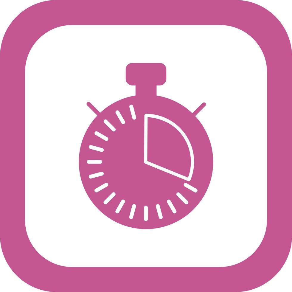 stopwatch vector pictogram