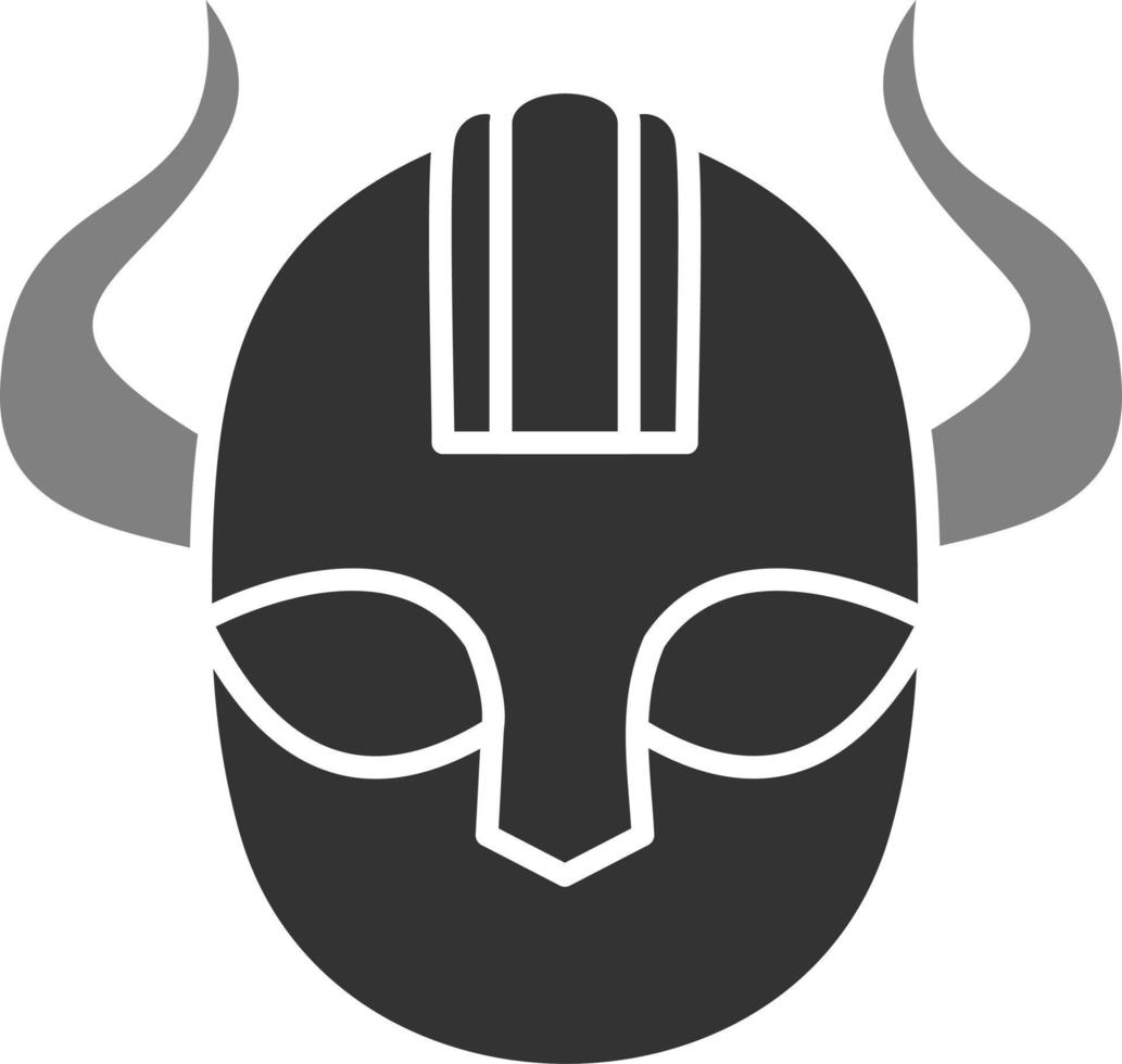 viking helm vector icoon