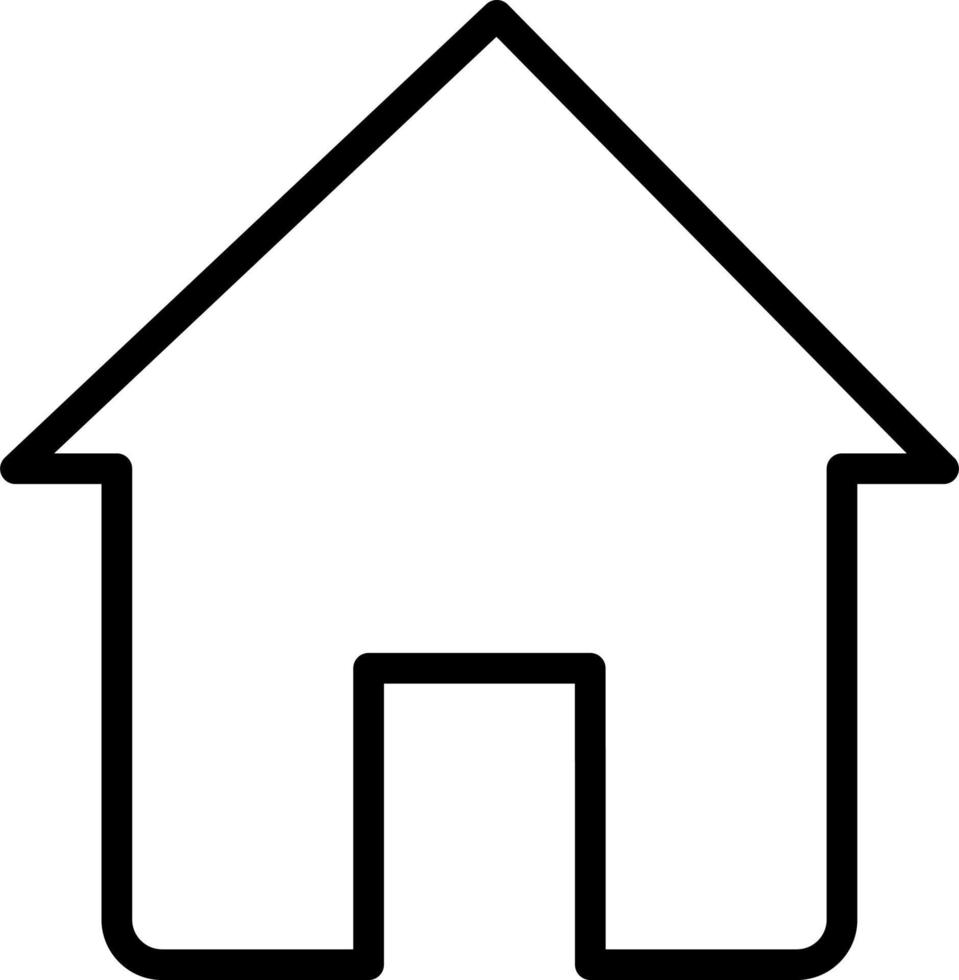 huis vector pictogram