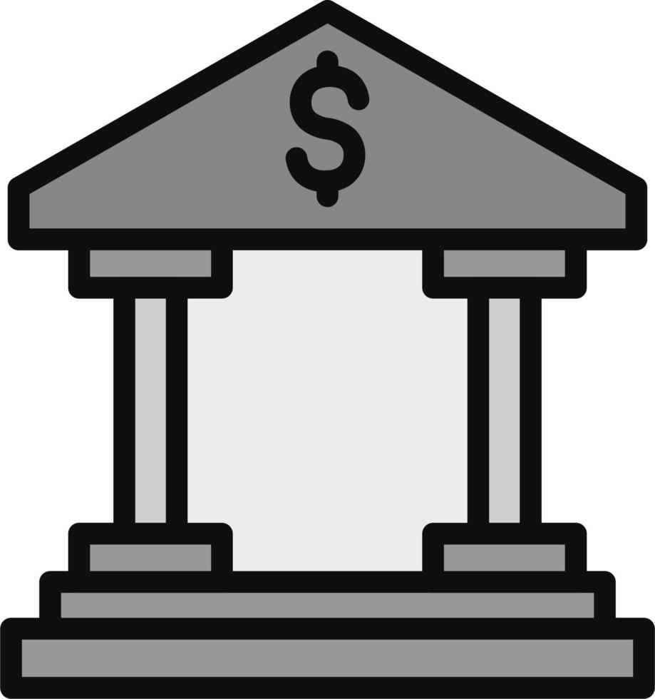 bank vector pictogram