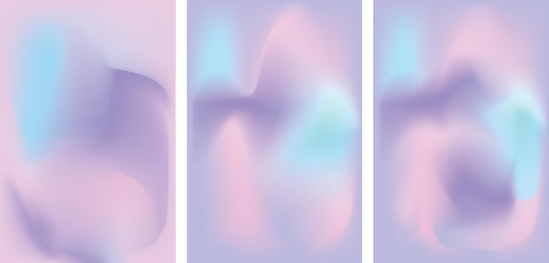 abstract helling achtergrond. koel y2k wazig helling achtergronden voor verhalen. minimalistische esthetisch modieus jaren 2000. vector illustratie hologram vloeistof behang