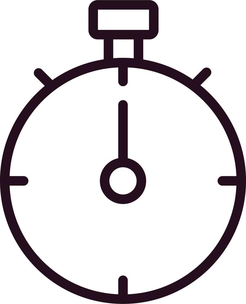 stopwatch vector pictogram