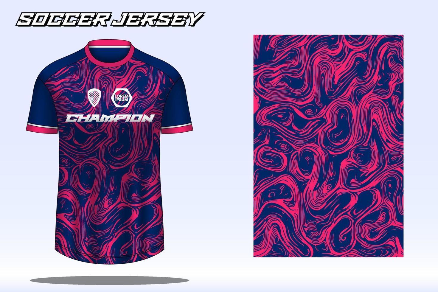 voetbal Jersey sport t-shirt ontwerp mockup voor Amerikaans voetbal club vector