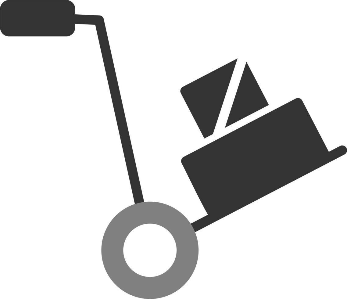 trolley vector pictogram vector