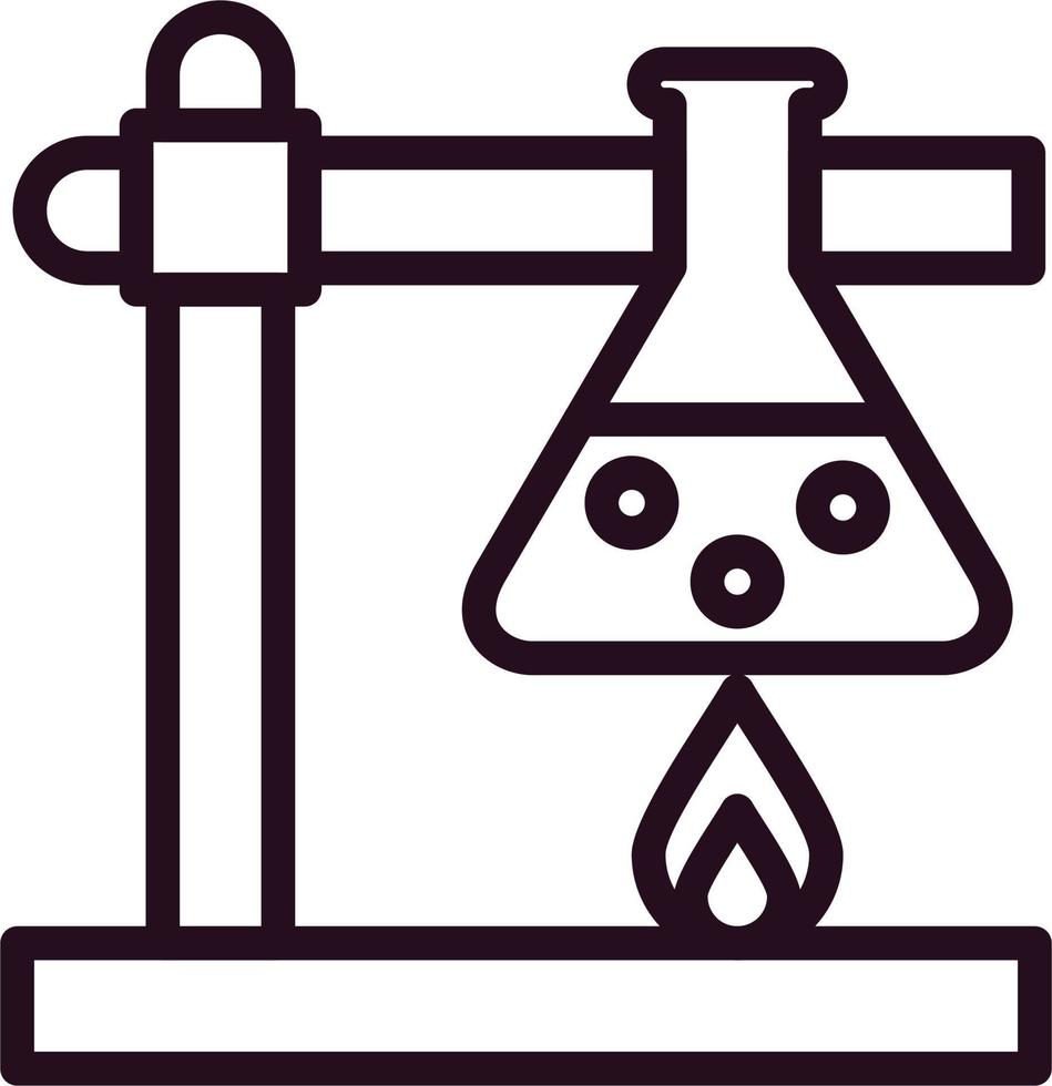 laboratorium experiment vector icoon