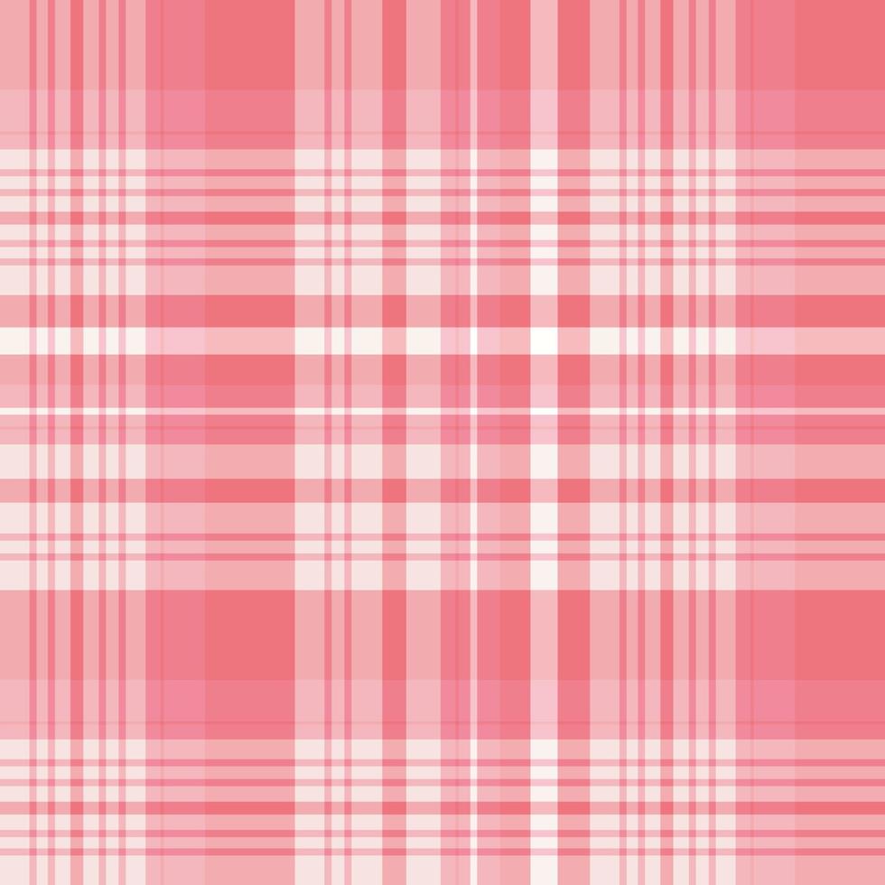 naadloos patroon in warme roze kleuren voor plaid, stof, textiel, kleding, tafelkleed en andere dingen. vector afbeelding.