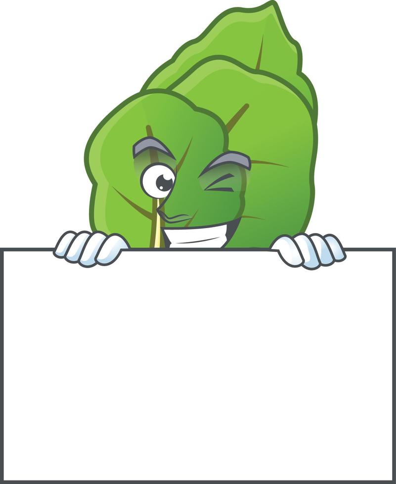 gelukkig collard Groenen tekenfilm karakter vector