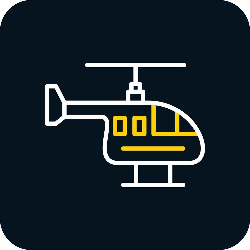 helikopter vector icoon ontwerp