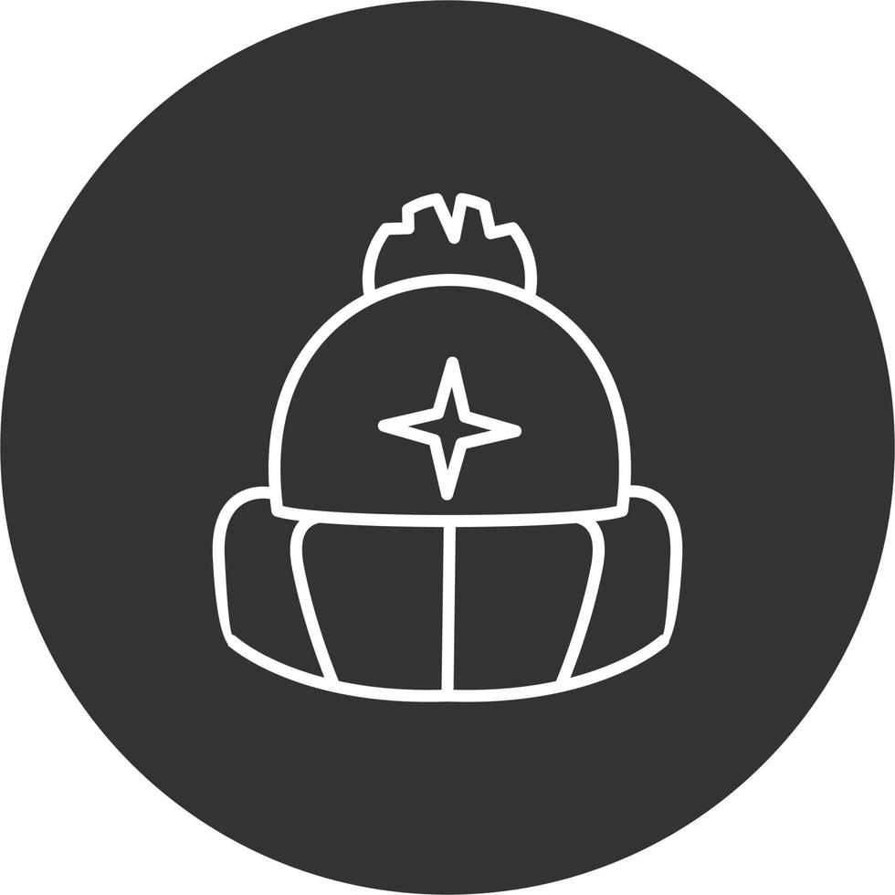 gebreid hoed vector icoon