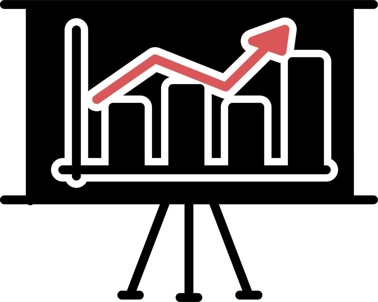 presentatie vector pictogram