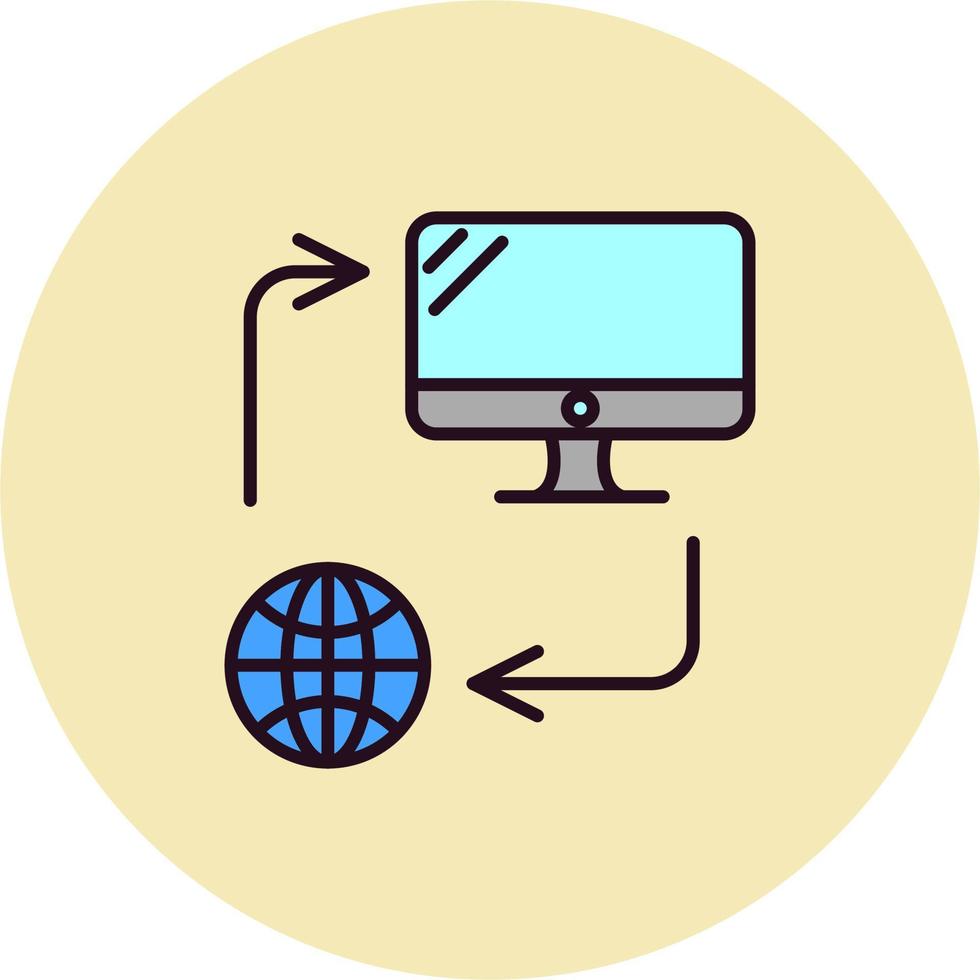 uitwisseling vector pictogram